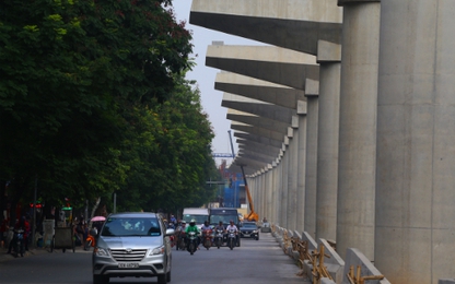 Tuyến metro Nhổn - ga Hà Nội dự kiến hoàn thành vào năm 2023
