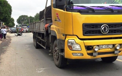 Thanh niên bị xe tải cán tử vong ở Sài Gòn