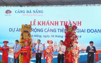 Đà Nẵng khánh thành dự án mở rộng Cảng Tiên Sa giai đoạn II