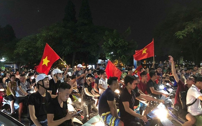 Hà Nội điều hơn 500 cảnh sát bảo vệ trật tự sau trận Việt Nam-Syria