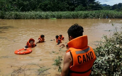 Số người chết, mất tích do mưa lũ tại Thanh Hóa tăng lên 13 người