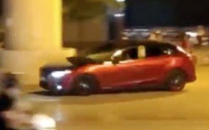 Tài xế Mazda đánh võng trên phố ở Hà Nội bị phạt 14 triệu đồng