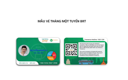 Hà Nội: Từ 1/10 triển khai vé điện tử cho hành khách đi xe BRT