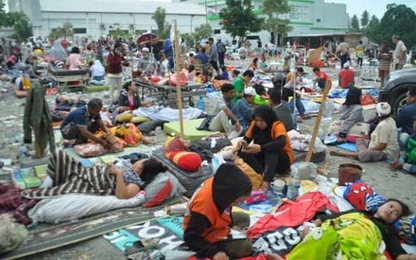 Ít nhất 384 người thiệt mạng do động đất, sóng thần ở Indonesia