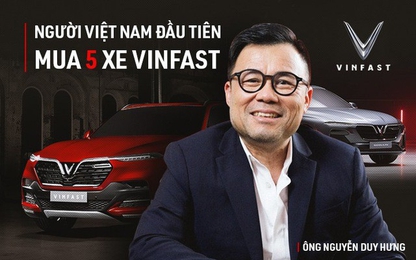 Doanh nhân đặt mua 5 chiếc xe VinFast đầu tiên là ai?