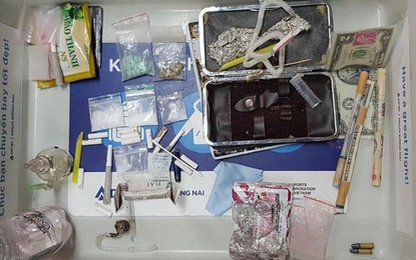 Phát hiện hàng loạt vụ vận chuyển ma túy ở sân bay Cam Ranh