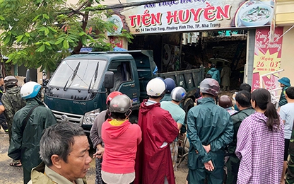 22 người chết và mất tích do mưa lũ ở Nha Trang và Ninh Thuận