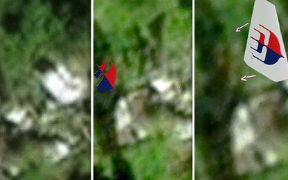 Xôn xao tìm thấy logo MH370 trong rừng rậm Campuchia