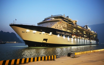 Cảng tàu khách quốc tế chuyên biệt Hạ Long đón những du khách đầu tiên