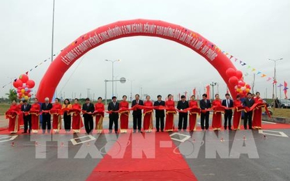Thông xe đoạn tuyến nối đường 62m với cao tốc Hà Nội – Hải Phòng