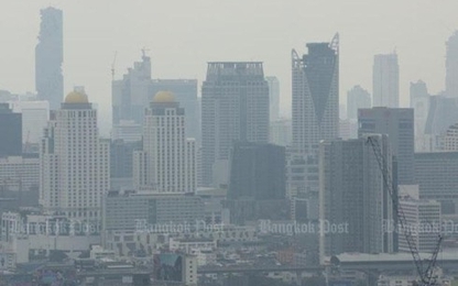 Ô nhiễm không khí ở thủ đô Bangkok đang ở mức báo động