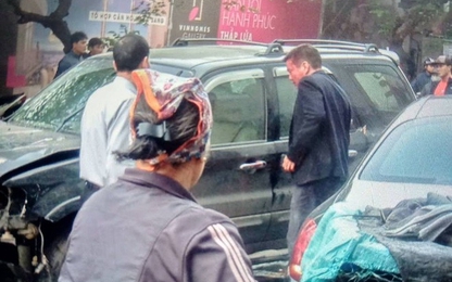 Danh tính tài xế lái "xe điên" gây tai nạn trên phố Ngọc Khánh