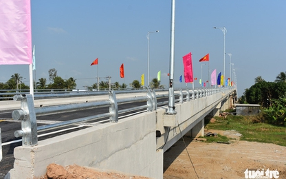 Khánh thành cầu Tân An kết nối thông suốt tuyến tỉnh lộ 952