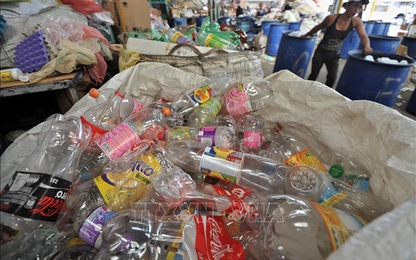 Nhật Bản ngừng phân phát chai nước nhựa tại các hội nghị