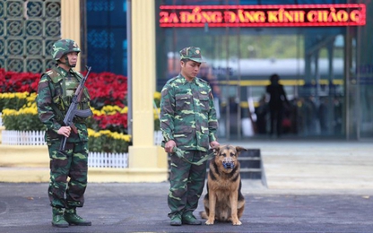 Chó nghiệp vụ, máy soi an ninh được đưa đến ga Đồng Đăng