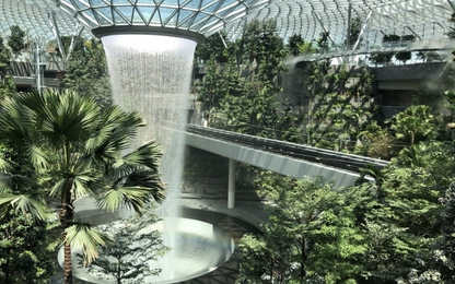Mãn nhãn với sân bay Singapore tỉ đô sắp khai trương