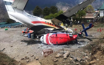 Hai máy bay va chạm tại sân bay Nepal, ít nhất 2 người thiệt mạng