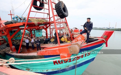 Malaysia bắt giữ 29 ngư dân Việt Nam