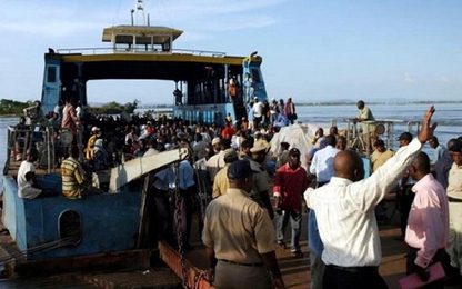 100 người mất tích trong vụ chìm tàu ở Cộng hòa dân chủ Congo
