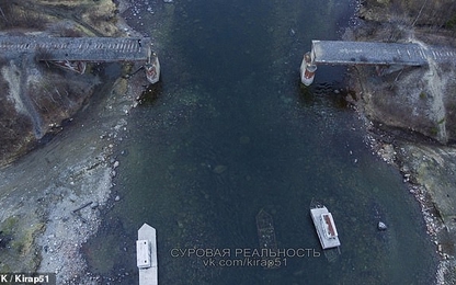 Chuyện nước Nga: Đường tàu hỏa dài 23 mét, nặng 56 tấn bị trộm