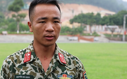 Trung úy đặc công bảo vệ lãnh đạo cấp cao ở sân bay Nội Bài