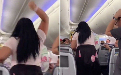 Thanh niên bị bạn gái cầm laptop đánh trên máy bay vì tội nhìn gái