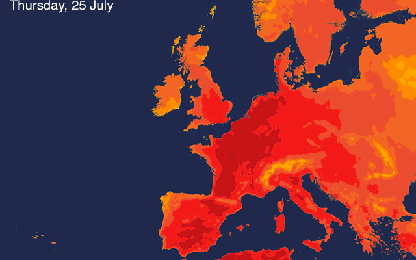 Nắng nóng xô đổ kỷ lục nhiệt Châu Âu: Số người chết đuối tăng mạnh