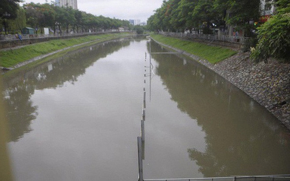 Chuyên gia Nhật nói về thí nghiệm làm sạch sông Tô Lịch sau bão
