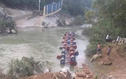 Cao Bằng: Lật bè trên sông Bắc Vọng làm 3 người mất tích