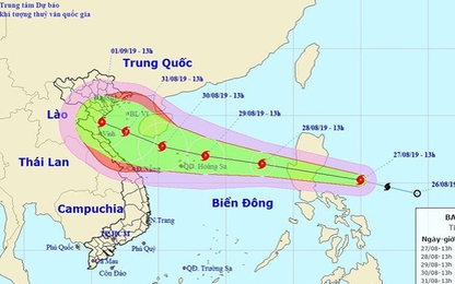 Khẩn cấp ứng phó với bão Podul sắp tiến vào biển Đông