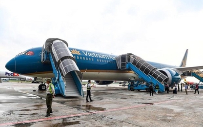 Các chuyến bay Vietnam Airlines đi Hàn Quốc khởi hành sớm do bão Tapah