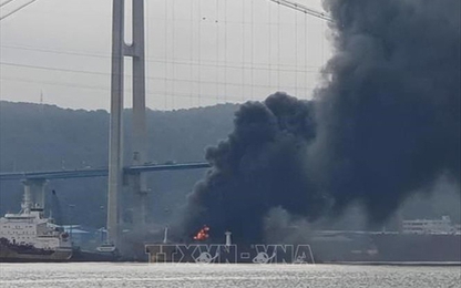 Số thương vong tăng gấp đôi trong vụ nổ tàu chở dầu tại Hàn Quốc