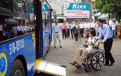 Ban hành Quy chuẩn về ôtô khách để người khuyết tật tiếp cận, sử dụng