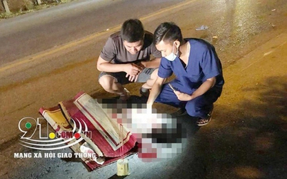 Nam Định: Va chạm với xe khách, 2 bà cháu tử vong thương tâm