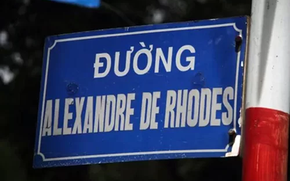 Đà Nẵng lấy ý kiến đặt tên đường Alexandre de Rhodes