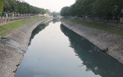Tháo dỡ khu thí điểm làm sạch sông Tô Lịch