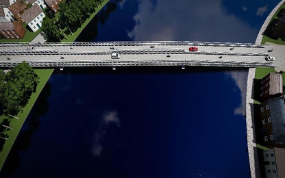 Cầu sắt An Phú Đông được mong chờ hoàn thành trong năm mới