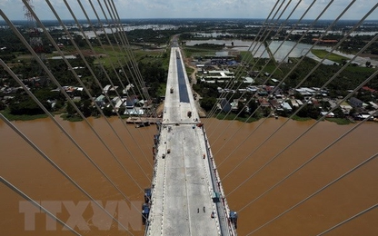 Mời thầu gói xây lắp cầu Mỹ Thuận 2 trị giá hơn 400 tỷ đồng