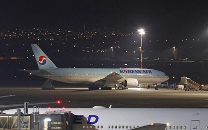 Bị Israel từ chối nhập cảnh,máy bay phải đưa 200 khách trở về Hàn Quốc