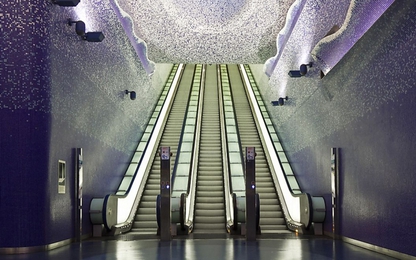Top 10 ga tàu điện ngầm độc đáo nhất thế giới