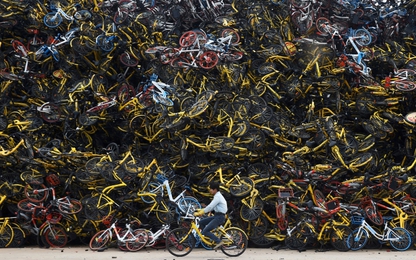 Trung Quốc tốn nghìn tỷ để dọn dẹp những nghĩa địa xe đạp