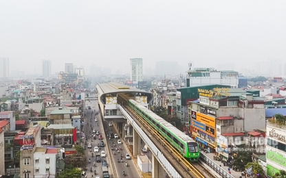 Hơn 150.000 hành khách đi đường sắt Cát Linh-Hà Đông trong dịp Tết