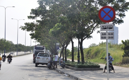 Tp.HCM cấm dừng đỗ xe trên đường Mai Chí Thọ