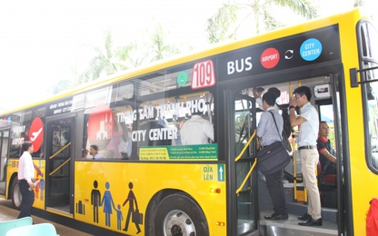 Mở tuyến xe buýt chất lượng cao từ sân bay vào trung tâm Tp.HCM