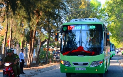 TP HCM: Tăng thêm nhiều chuyến xe buýt đi Cần Giờ