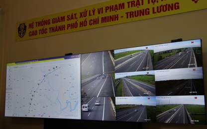 Khánh thành hệ thống giám sát, xử lý vi phạm trên cao tốc Tp.HCM-Trung Lương