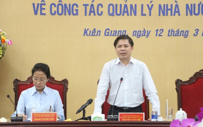 Bộ trưởng Bộ GTVT: Kiên Giang cần thúc đẩy phát triển giao thông đồng bộ