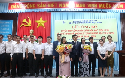 Tái bổ nhiệm giám đốc Học Viện Hàng không Việt Nam