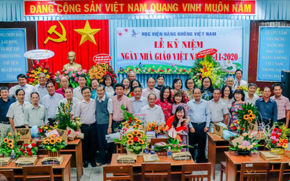Tự hào các thế hệ nhà giáo của Học viện Hàng không Việt Nam