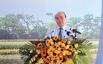 Chủ tịch nước Nguyễn Xuân Phúc dự Lễ khởi công tuyến tránh TP.Long Xuyên